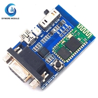 ZYSY) Carte adaptateur série Bluetooth RS232, modes maître-esclave, 2 modes, module de communication profilé Mini USB 5V