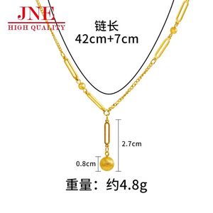 Nuovo oro rame-come gli uomini e le donne All-abbinati palla Bing collana geometrica braccialetto ornamento moda stile retrò - Product Image 4