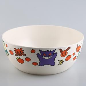 Tazón de ensalada circular de melamina con diseño de dibujos animados, 6 pulgadas, gran capacidad, apto para lavavajillas. - Product Image 4