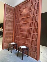Blocs de parement en terre cuite rouge pour solutions de clôture et de murage