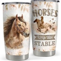 Gobelet isotherme en acier inoxydable de 20 oz, style animal personnalisé, sans BPA, tasse à café de voyage