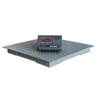 Pèse-personne au sol en acier au carbone LCD HUAXIN SCS-1 1,0x1,0m, personnalisable, 1 tonne, meilleur prix usine, support OEM/ODM, garantie 3 ans