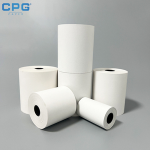 กระดาษความร้อนขนาด 57x40 มม. น้ำหนัก 50 แกรม เป็นมิตรกับสิ่งแวดล้อม สำหรับร้านขายยาและเครื่อง POS จากผู้ผลิต - Product Image 1