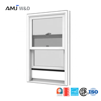 Fenêtre coulissante sur mesure à double vitrage, insonorisée, moderne, à simple battant