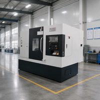 Tour CNC 5 axes avec structure rigide pour usinage stable de pièces automobiles, vannes, brides et production en série