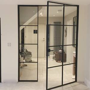 باب عالي الجودة عازل للصوت مع خدمة أمان من شركة تصنيع المعدات الأصلية يتوقف الباب الفرنسي الداخلي - Product Image 3