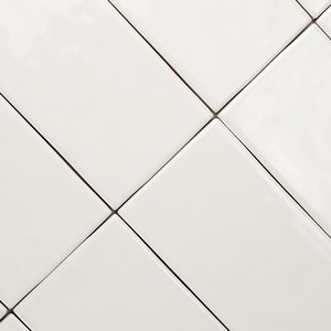 Piastrella Bianca Goa 7,5 X 20 Cm Finitura Lucida Bordi Irregolari - Product Image 4