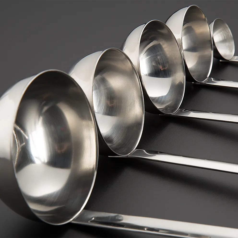 Hot Sale Professional Lower Price Stainless Steel Kitchen Ware Set Different Types Of Soup Ladle