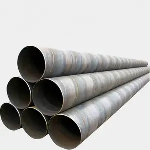 Tianjin Baode API 5L Gr.b Sch80 SSAW Spiral Welded Bare Steel Pipe Natural And Oil Pipeline