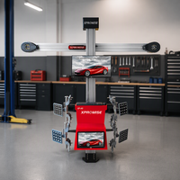 Meilleures ventes, favoris du marché, nouveau design, aligneur de roues 3D, machine d'alignement 4 roues pour garage