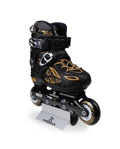 Pattini in linea Lexiu KX2 per bambini 3-5-6-8-10 anni, unisex, per principianti, comodi, scarpe fantasia - Product Image 5