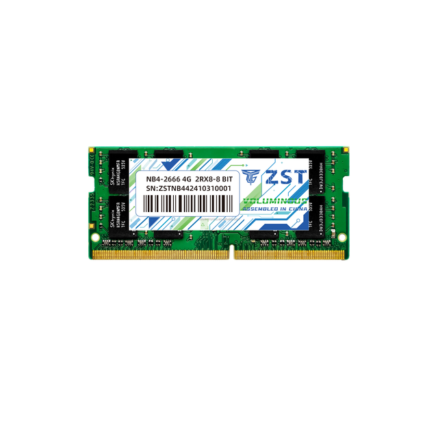 ZST DDR4 Laptop RAM 4GB 2400MHz 2666MHz 3200MHz 260-Pin SODIMM Notebook Memory Module 1.2V
