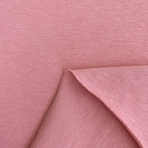 Transpirable 40s Tight 100% algodón doble hilo tejido liso elástico tejido de punto de un solo lado en Stock para camisetas - Product Image 3