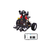 Kit de Robot Inteligente para Auto Micro:Bit, Placa de Desarrollo de Programación Microbit V2, Educación en Python