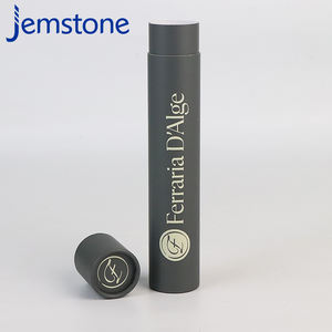 Embalaje de caja de tubo de papel biodegradable con logotipo personalizado ecológico con logotipo personalizado - Product Image 3