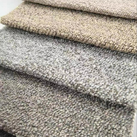 Tissu d'ameublement de luxe HLX L380, nouveau tissu tendance, stock OEM, 100% polyester, poids lourd, antistatique, tissu tissé teint pour canapé en rouleau