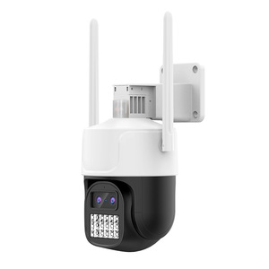 กล้องอีซี่วิว ไวไฟ 1080P กล้องไร้สายสำหรับภายนอกอาคาร กันน้ำ พร้อมระบบ PTZ สำหรับการเฝ้าระวัง พร้อมระบบมองเห็นในเวลากลางคืน และระบบอินเตอร์คอมด้วยเสียง - Product Image 1