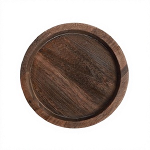 Highest quality dinnerware show <b>plate</b> classic design wooden under <b>plate</b> for home hotel and restaurant use - Product Image 1