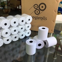 Rollo de Papel Térmico para Recibos POS de 80x80mm, 65gsm, Personalizado por Unifon Factory OEM, Capa Única, para Caja Registradora, Libre de BPA, 100% Pulpa de Madera