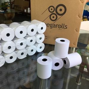 Rouleau de papier thermique pour caisse enregistreuse, 80x80mm, 65gsm, simple couche, sans BPA, fabrication OEM personnalisée - Product Image 6