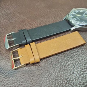 Bracelet en cuir véritable de sport automobile de style nouveau personnalisé 18mm 20mm 22mm bracelet en cuir de veau pour montres pour hommes bracelet en cuir - Product Image 6