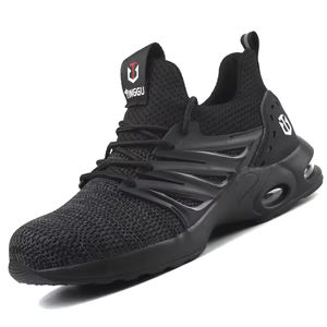 Bottes de randonnée confortables pour hommes - Hauteur mi-mollet, imperméables et antidérapantes, pour une utilisation en extérieur toute saison - Product Image 3