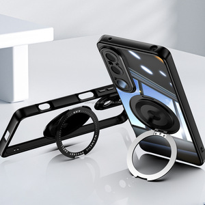 Ốp điện thoại bảo vệ mạ điện cao cấp cho Sony Xperia 1 VI, hỗ trợ sạc không dây từ tính & xoay được, dành cho Sony 10 VI - Product Image 2