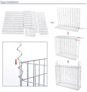 Professional Factory Welded Gabion Basket Wire Mesh