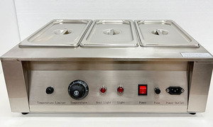 Machine à fondre et à tempérer le chocolat commerciale à 3 cuves, Nouvelle Arrivée, Four numérique pour la fusion du chocolat - Product Image 6