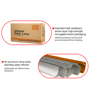 Funisi F1 sóng ngắn sưởi ấm hồng ngoại đèn thiết bị chăm sóc xe hồng ngoại sơn khô chữa đèn - Product Image 5