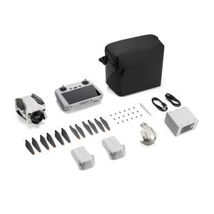 โดรนระดับมืออาชีพ 4k DGI Mini 3 Fly More Combo พร้อมหน้าจอควบคุม RC สำหรับ Dji Mini 3  พร้อมกล้อง 4k และ GPS พร้อมรีโมท DGI RC - Product Image 1
