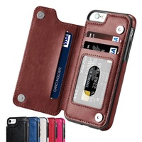 Vkoo etui portefeuille en cuir PU pour iPhone 14 Pro Max 13 12 étui portefeuille en cuir pour Samsung S23 Ultra