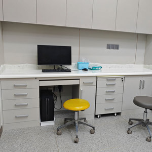 Gabinete Dental Moderno <span class=keywords><strong>de</strong></span> Acero Inoxidable Antibacteriano con Fregadero y Diseño Móvil para Laboratorio Dental - Product Image 6