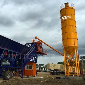 Centrale à béton mobile YHZS35 Centrale à béton portable pour la construction - Product Image 1