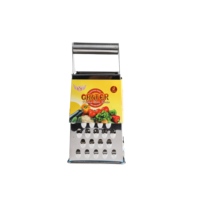Vente en gros Outil de cuisine en acier inoxydable Oem Râpe manuelle pour fromage, fruits et légumes