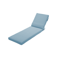Coussin inclinable pliant imperméable et protection solaire pour balcon ou plage