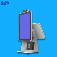 Layar sentuh LCD POS industri yang dapat disesuaikan, layar datar 15 inci, monitor layar sentuh kapasitif POS