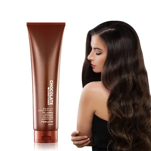 OEM Chocolate Conditioner 200ml Anti-Oxidant Romance Fragrance Provides Elasticity