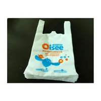 Automatic Biodegradable Plastic T Shirt Poly Bag Making Machine