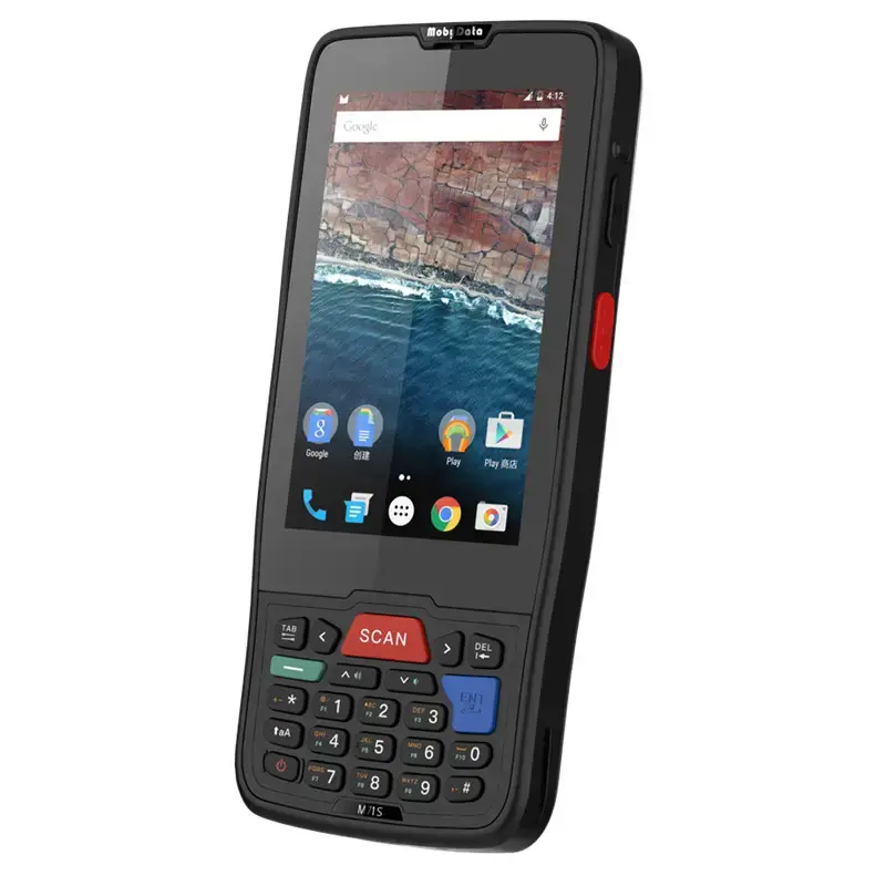 Venta caliente Mobydata M71 Teclado digital de mano Industrial Android Colector DE DATOS Computadora móvil Android 9,0 PDA