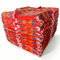 Sac tissé en PP de haute qualité 50kg 100kg, sac d'emballage rouge pour farine, céréales, blé, maïs, sucre, sel, résistant à l'humidité