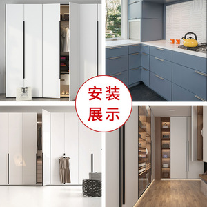 Poignée de porte en alliage d'aluminium Ying Sheng en forme de T pour tiroir, armoire, placard, accessoires de meubles A104 - Product Image 4