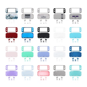 EXtremeRate Coque de remplacement complète pour manette portable NSL, finition douce au toucher, personnalisable, pour Nintendo Switch Lite - Product Image 2