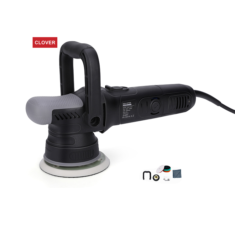 Орбитальный полировальный станок для автомобиля с изображением клевера