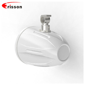 7.7インチ IPX6防水 マリン仕様 同軸 タワースピーカー 12V プラスチック製 ウェイクボードスピーカー ボート ATV UTV用 - Product Image 3