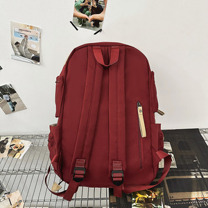 DiCero Laptop Backpack 14 Inches <b>Large</b> Capacity School Bag For Students Casual Korean Style Unisex Backpack With <b>Plush</b> Charm - Product Image 3