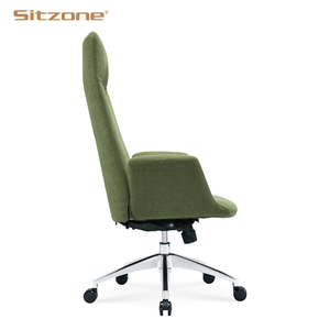 Poltrona Direzionale da <span class=keywords><strong>Ufficio</strong></span> con Rivestimento in <span class=keywords><strong>Tessuto</strong></span> di Alta Qualità Design Italiano - Product Image 3