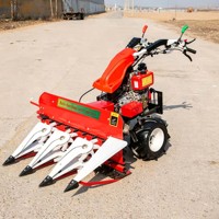 Moissonneuse multifonctionnelle agricole portative pour riz, blé, colza et sésame – Machine de coupe de cultures à pousser à la main