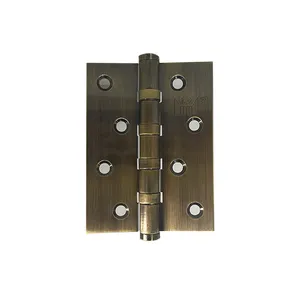 Hidden Hinges For Steel Doors Manufacture Ball Bearing 304/201 Stainless Steel Butt Hinge Steel 4 Inch Folding Door Hinge