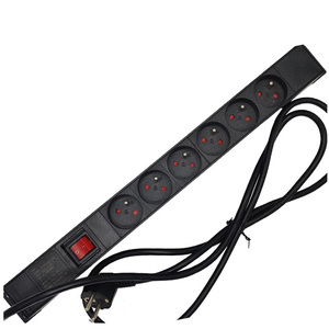 Armario de red de <span class=keywords><strong>19</strong></span> pulgadas, PDU francés - Product Image 1